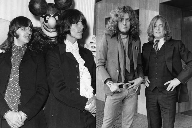 The Beatles Led Zeppelin